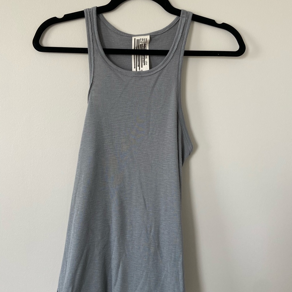 Free People High Neck Ribbed Tank